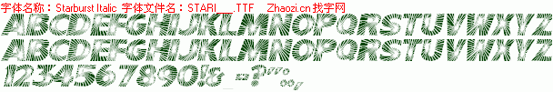 查看字体及作者详细介绍