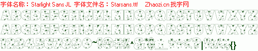 查看字体及作者详细介绍
