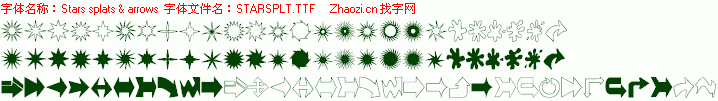 查看字体及作者详细介绍
