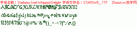 查看字体及作者详细介绍