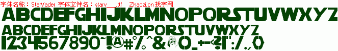 查看字体及作者详细介绍
