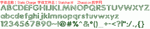 查看字体及作者详细介绍