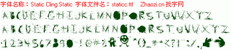 查看字体及作者详细介绍
