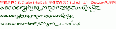 查看字体及作者详细介绍