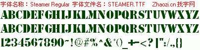 查看字体及作者详细介绍
