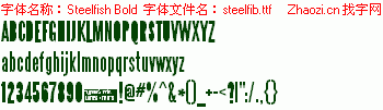 查看字体及作者详细介绍
