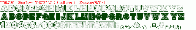 查看字体及作者详细介绍