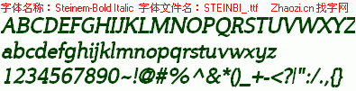 查看字体及作者详细介绍