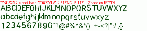 查看字体及作者详细介绍