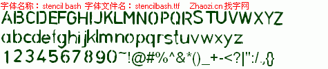 查看字体及作者详细介绍
