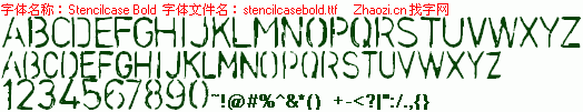 查看字体及作者详细介绍