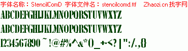 查看字体及作者详细介绍