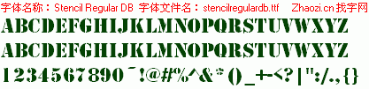 查看字体及作者详细介绍