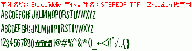 查看字体及作者详细介绍