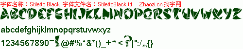 查看字体及作者详细介绍