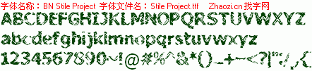 查看字体及作者详细介绍