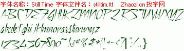 查看字体及作者详细介绍