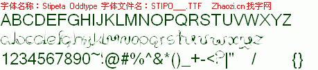 查看字体及作者详细介绍