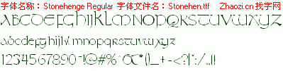 查看字体及作者详细介绍