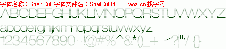 查看字体及作者详细介绍