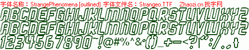 查看字体及作者详细介绍