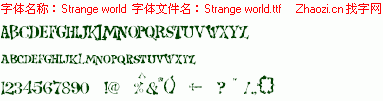 查看字体及作者详细介绍
