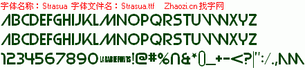 查看字体及作者详细介绍