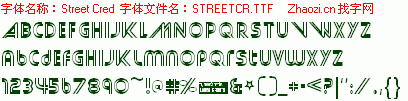 查看字体及作者详细介绍