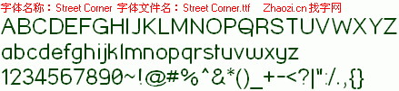 查看字体及作者详细介绍