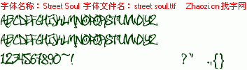 查看字体及作者详细介绍