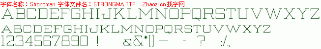 查看字体及作者详细介绍