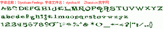 查看字体及作者详细介绍