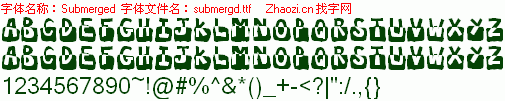 查看字体及作者详细介绍