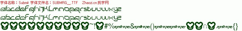 查看字体及作者详细介绍