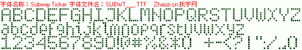 查看字体及作者详细介绍