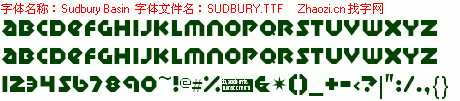 查看字体及作者详细介绍