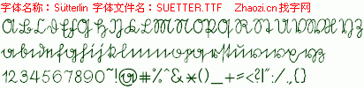 查看字体及作者详细介绍