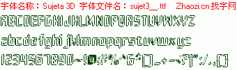 查看字体及作者详细介绍