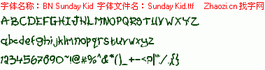 查看字体及作者详细介绍