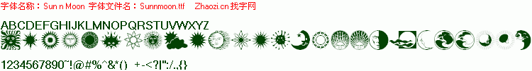 查看字体及作者详细介绍