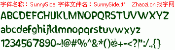 查看字体及作者详细介绍
