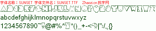 查看字体及作者详细介绍