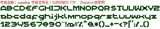 查看字体及作者详细介绍