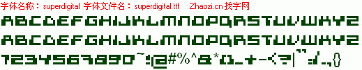 查看字体及作者详细介绍