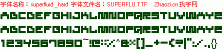 查看字体及作者详细介绍