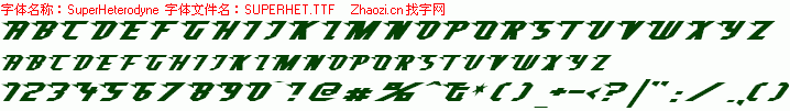 查看字体及作者详细介绍