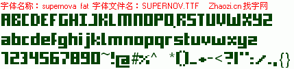 查看字体及作者详细介绍