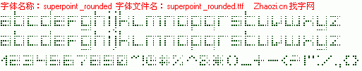 查看字体及作者详细介绍