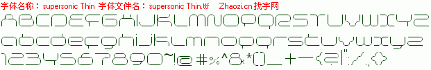 查看字体及作者详细介绍