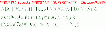 查看字体及作者详细介绍